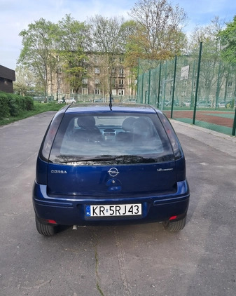 Opel Corsa cena 6900 przebieg: 202468, rok produkcji 2006 z Kraków małe 67